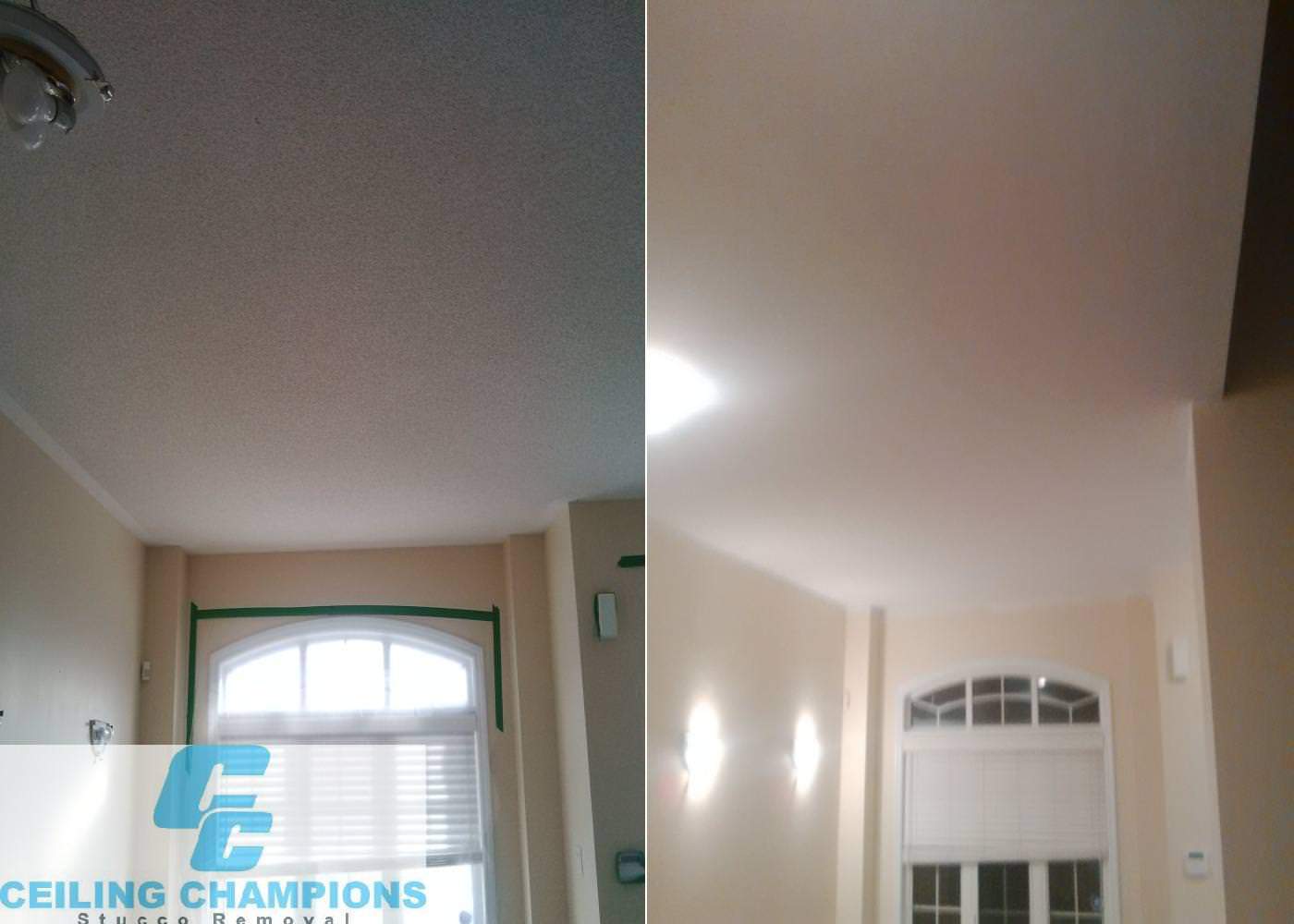 ceiling repair by champions